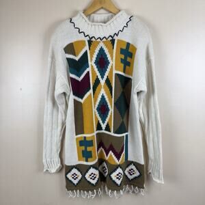 Tapestries by Jamie Delaney Women’s M Vintage Tribal Southwestern Sweater